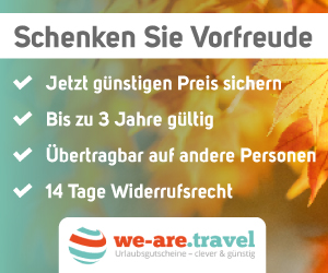 Jetzt Urlaubsgutscheine kaufen!