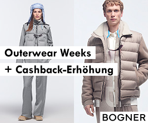 Outerwear Weeks + Cashback-Erhöhung