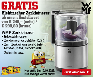 Gratis WMF Zerkleinerer