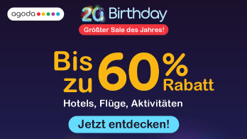 Sale zum 20. Geburtstag: Bis zu -60% Rabatt
